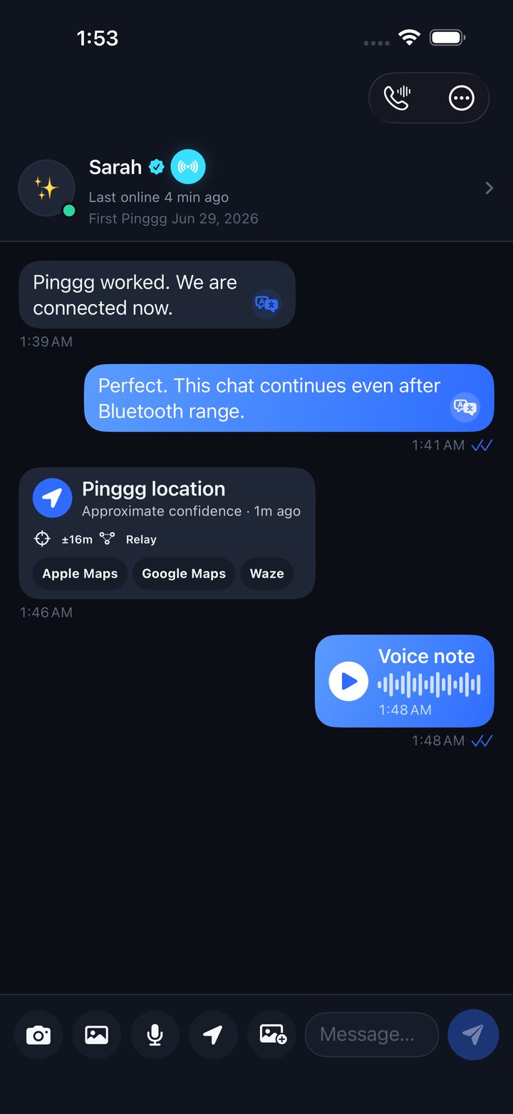 Chat thread